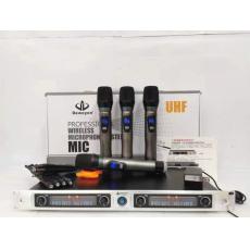 一拖四無線話筒DY-U4000